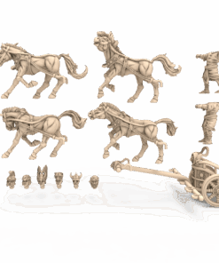 Alternative view of Hippodrome + Quadriga Set Commercial License