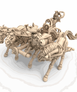 Alternative view of Quadriga Set