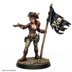 black-flag-treasure-island 3D Printable Resin Miniature with Pistol