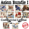 Asian Bundle I, commercial license