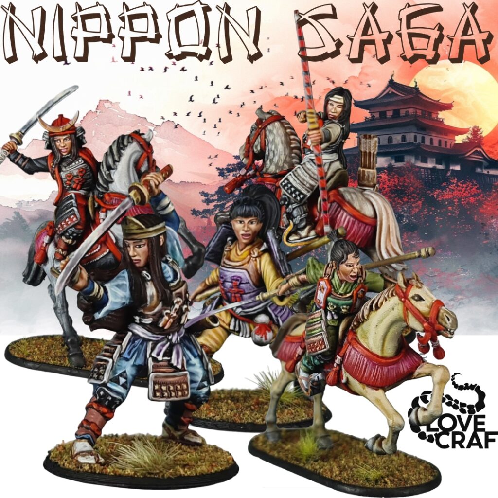 Nippon Saga 3Dprintable Japanese Edo Period Terrain and Miniatures for your RPG tabletop Game