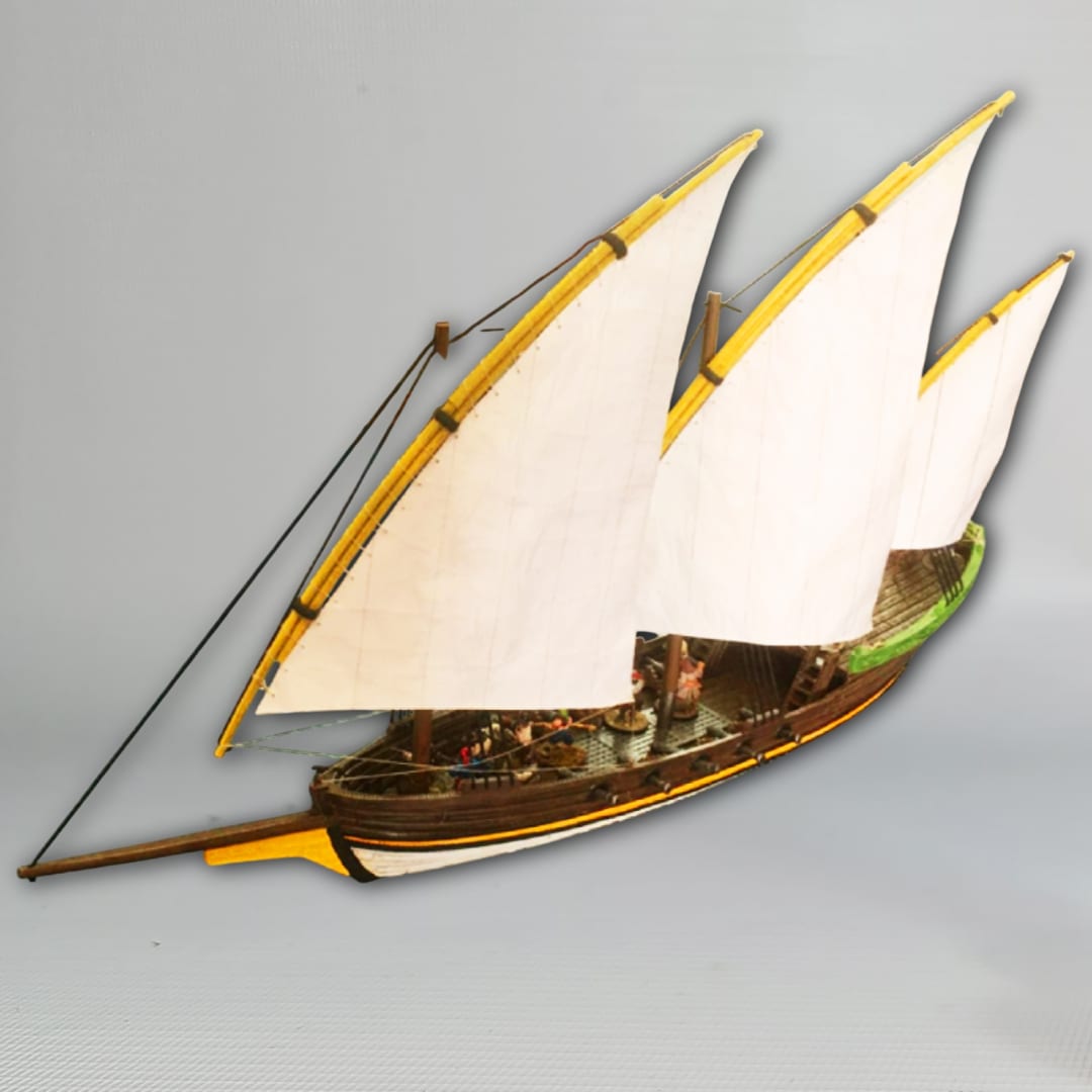 Xebec - 3D Printable Ship for Wargaming - Image 2