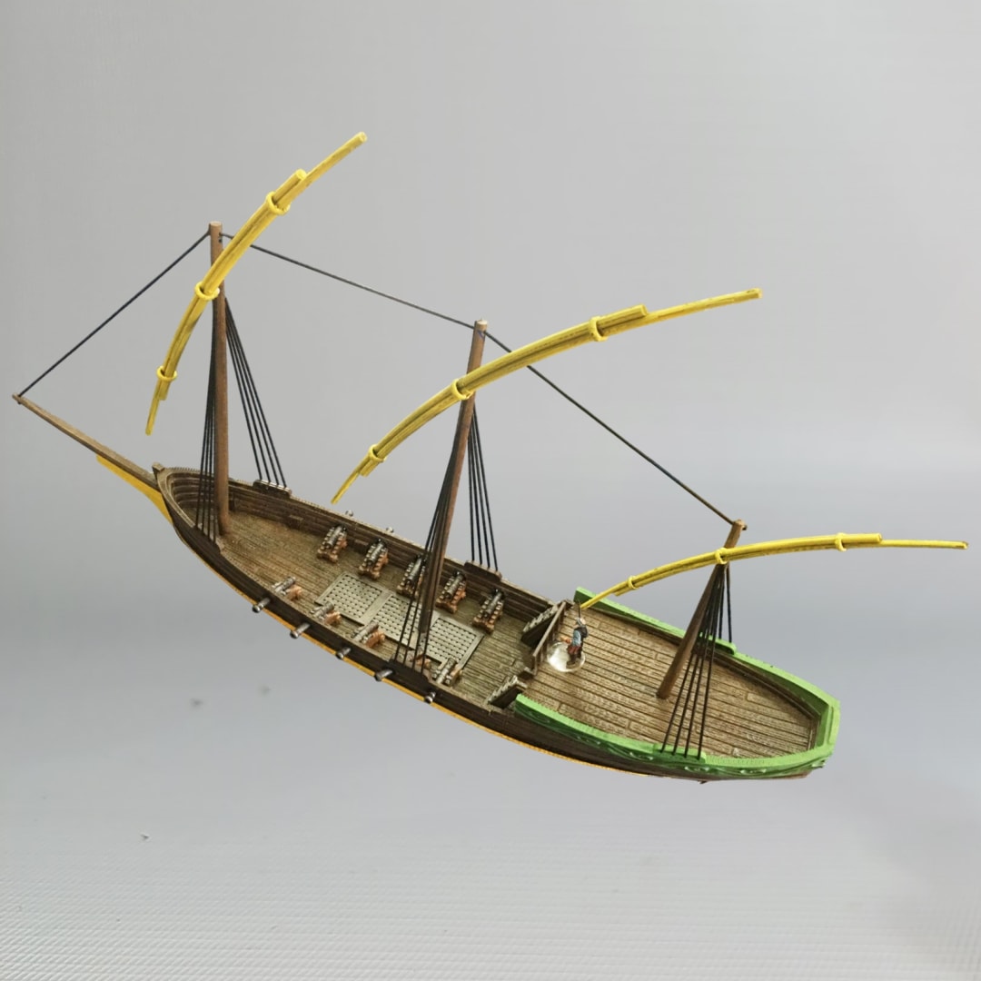 Xebec - 3D Printable Ship for Wargaming - Image 3